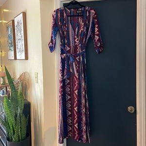 Yumi Kim Printed Maxi Dress